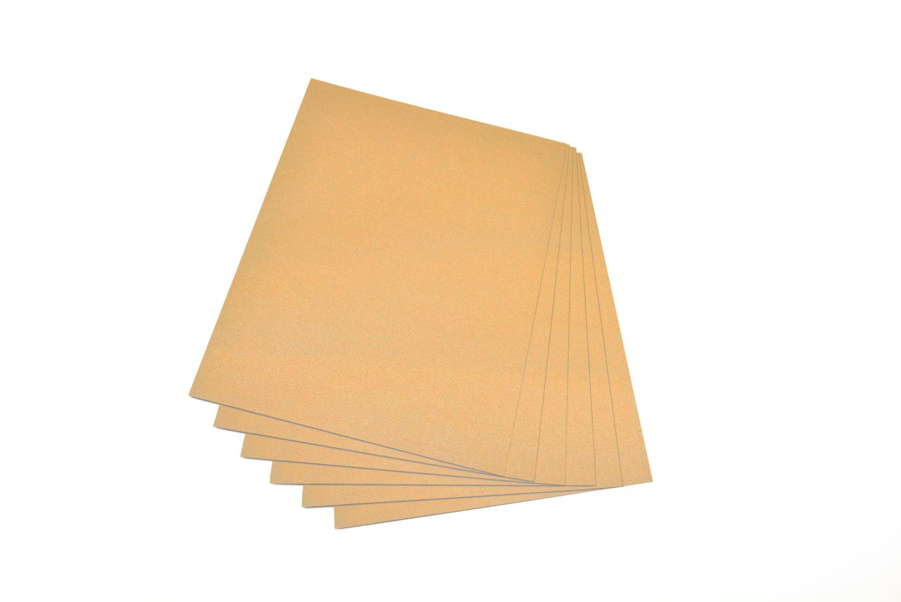 Tonpapier 130 g/m², 50 x 70 cm, 6 Bogen, gold und silber