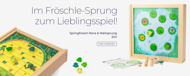 Banner Springsfrosch Rana