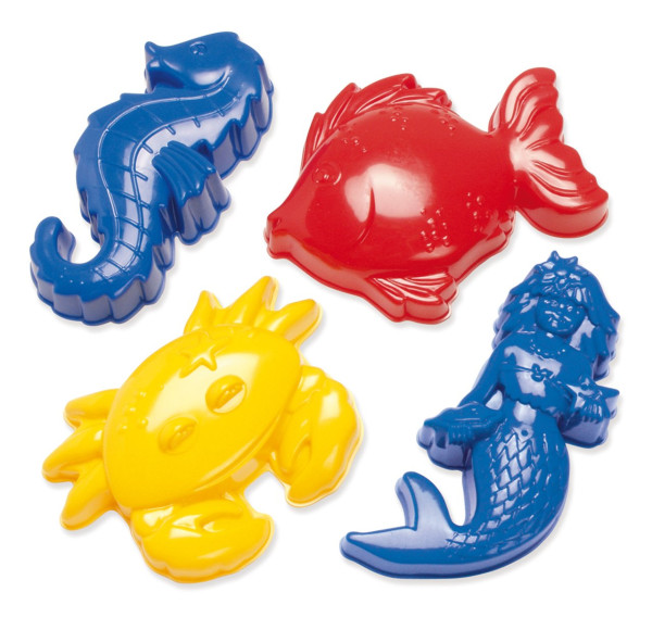 Sandformen Wassertiere 4er Set Sandformen Wassertiere 4er Set