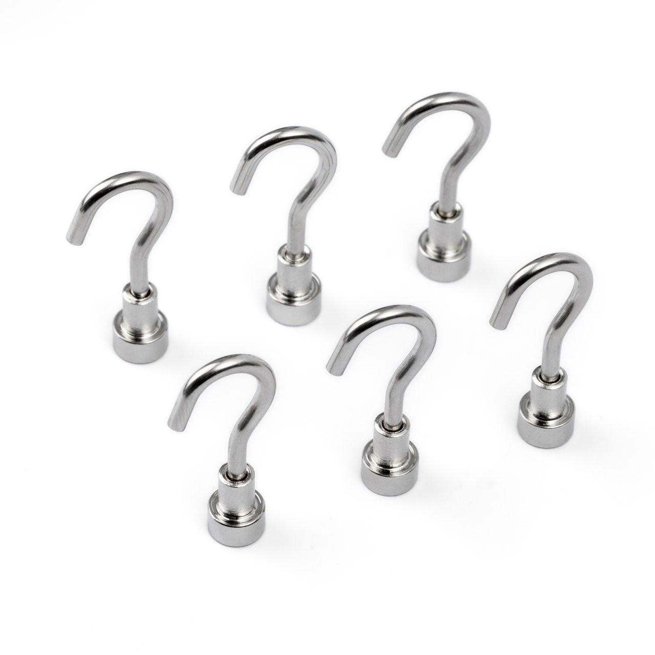 Hooks Magnethaken 8 mm, 6er Set